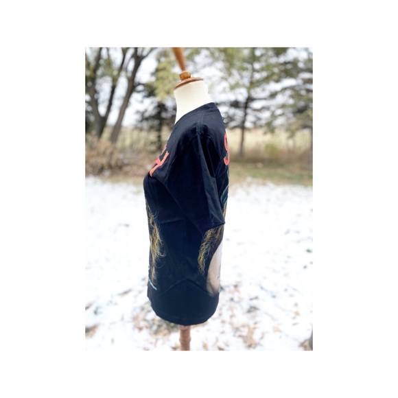 SOLD Rock Chang SLASH  TShirt Top Hat Handpainted - Picture 11 of 11